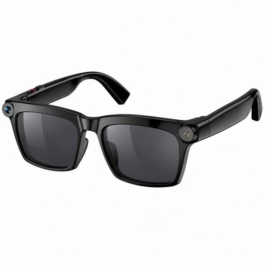 AI Smart Glasses with 2K Camera and Sunglasses